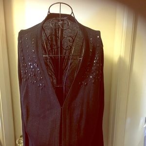 Maggie Barnes Beaded Sweater (NWOT)